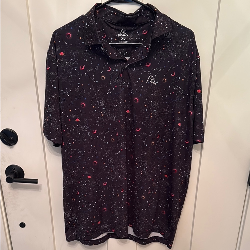 Mens XL Rhoback golf polo